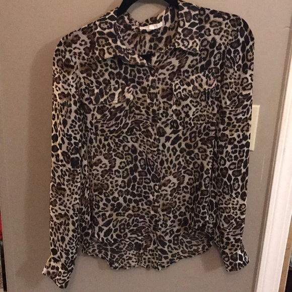 active Tops - Leopard shirt